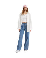 The Levi's® Womens Baggy Dad Wide Leg Jeans in Cause And Effect