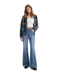 The Levi's® Womens Ribcage Bell Jeans in Sonoma Walks