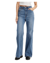 The Levi's® Womens Ribcage Bell Jeans in Sonoma Walks