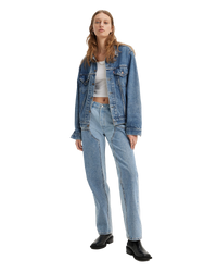 The Levi's® Womens 501® 90's Chaps Jeans in Done And Dusted