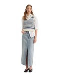 The Levi's® Womens Ankle Column Skirt in Please Hold