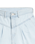 The Levi's® Womens Featherweight Mom Shorts in Poole Party