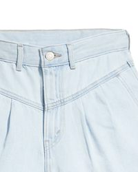 The Levi's® Womens Featherweight Mom Shorts in Poole Party