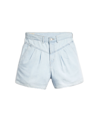 The Levi's® Womens Featherweight Mom Shorts in Poole Party