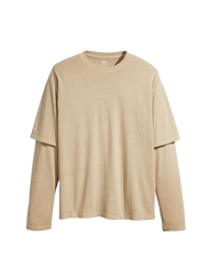 The Levi's® Mens Twofer T-Shirt in Feather Gray