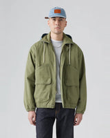 Duboce Hooded Work Jacket in Found A Four Leaf