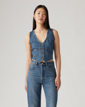 The Levi's® Womens Tailored Denim Top in Big Yikes