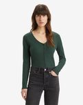 The Levi's® Womens Muse T-Shirt in Python Green