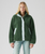 The Levi's® Womens Valley Sherpa Jacket in Python Green