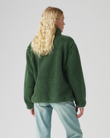 The Levi's® Womens Valley Sherpa Jacket in Python Green