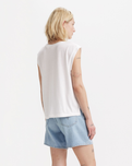 The Levi's® Womens Boxy Vest in White+