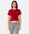 The Levi's® Womens Essential Sporty T-Shirt in Sundried Tomato