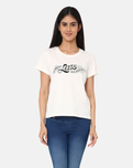 The Levi's® Womens Graphic Boxy T-Shirt in Egret