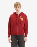 The Levi's® Womens Heritage Zip Hoodie in Sundried Tomato