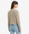 The Levi's® Womens Primrose Cable Cardigan in Oatmeal Heather