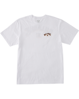 The Billabong Boys Boys Arch Fill T-Shirt in White