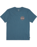 The Billabong Boys Boys Rotor Diamond T-Shirt in Vintage Indigo