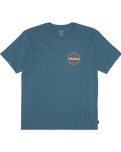 The Billabong Boys Boys Rotor Diamond T-Shirt in Vintage Indigo