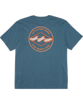 The Billabong Boys Boys Rotor Diamond T-Shirt in Vintage Indigo