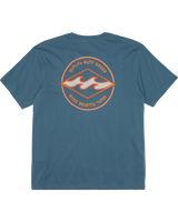 The Billabong Boys Boys Rotor Diamond T-Shirt in Vintage Indigo