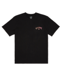 The Billabong Boys Boys Arch Fill T-Shirt in Black