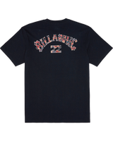 The Billabong Boys Boys Arch Fill T-Shirt in Navy