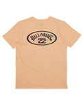 The Billabong Boys Boys Crossboards T-Shirt in Sherbet