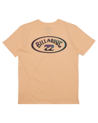 The Billabong Boys Boys Crossboards T-Shirt in Sherbet