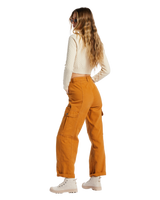 The Billabong Womens Wall To Wall Trousers in Cider