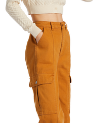 The Billabong Womens Wall To Wall Trousers in Cider