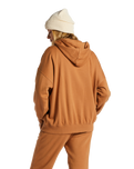 The Billabong Womens Halifax Hoodie in Caramel