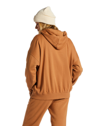 The Billabong Womens Halifax Hoodie in Caramel