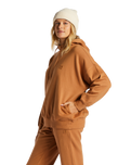 The Billabong Womens Halifax Hoodie in Caramel