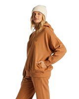 The Billabong Womens Halifax Hoodie in Caramel