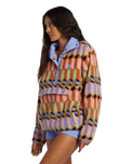 The Billabong Womens Switchback Fleece Jacket in Multi