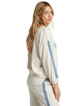 The Billabong Womens New School Sweatshirt in White Cap