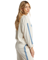 The Billabong Womens New School Sweatshirt in White Cap