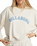 The Billabong Womens New School Sweatshirt in White Cap