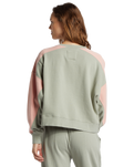 The Billabong Womens Hike Date Sweatshirt in Seagrass