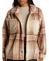 The Billabong Womens Sundown Fleece in Dusty Peach