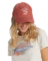 The Billabong Womens Dad Cap in Red Clay