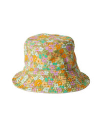 The Billabong Womens Bucket Hat in Palm Green