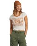 The Billabong Womens Summer Camp T-Shirt in Whitecap