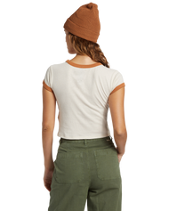 The Billabong Womens Summer Camp T-Shirt in Whitecap