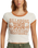 The Billabong Womens Summer Camp T-Shirt in Whitecap