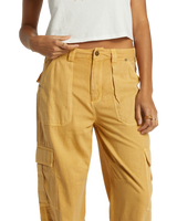 The Billabong Womens Walk Along Trousers in Hemp