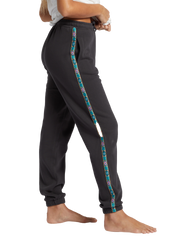 The Billabong Womens Swipe Right Joggers in Black Sands