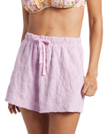 The Billabong Womens Loosen Up Shorts in Lilac Smoke