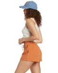 The Billabong Womens Day Tripper Walkshorts in Toffee