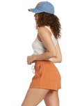 The Billabong Womens Day Tripper Walkshorts in Toffee